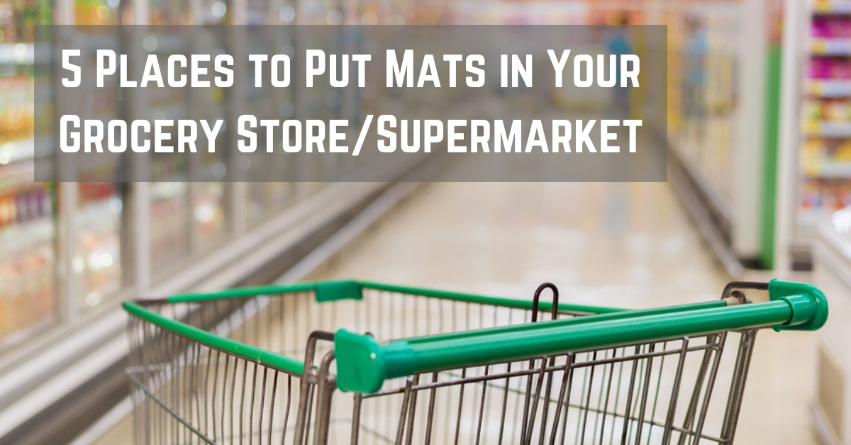 commercial mats for your grocery store/supermarket